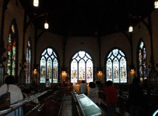 Inside the chapel