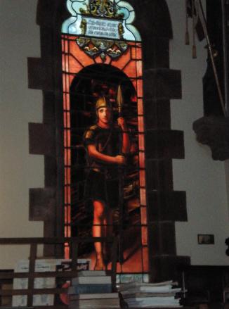 Centurian at his post whilst Pompei errupts - Duty unto Death