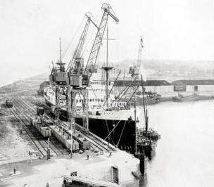 The Bromborough Docks