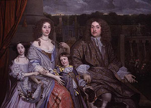 The Family of Sir Robert Vyner by John Michael Wright, oil on canvas, 1673