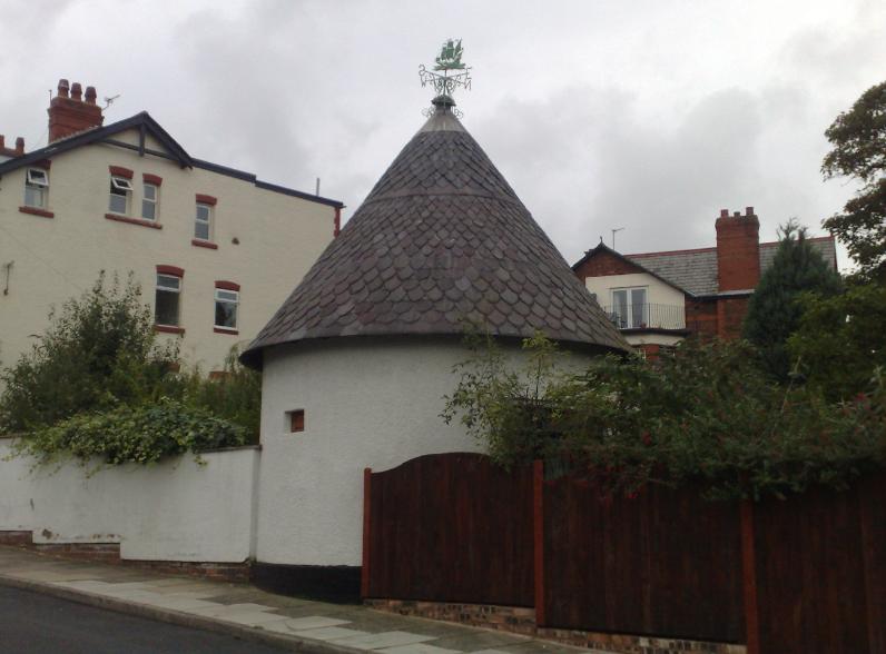 The old Watchmans Hut from the Magazines Entrance c1790