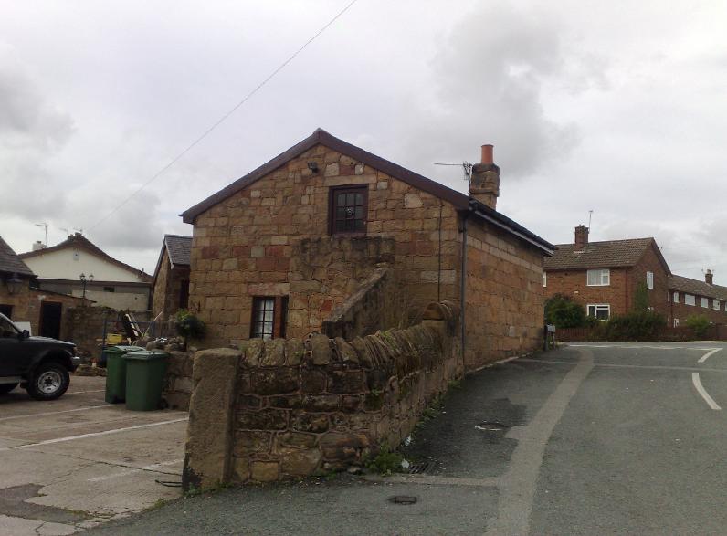 An old out building of Lower House Farm