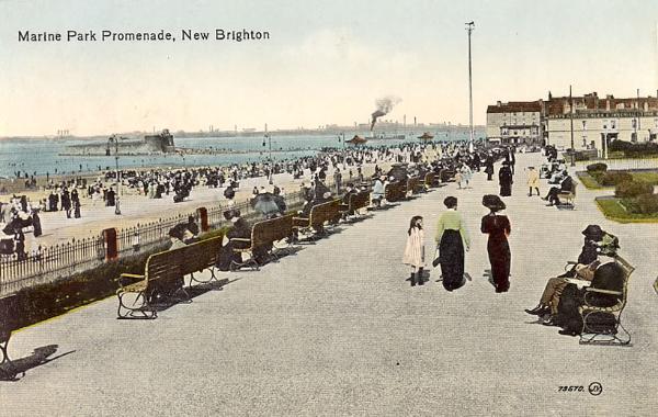 Postcard of the Promenade 1916