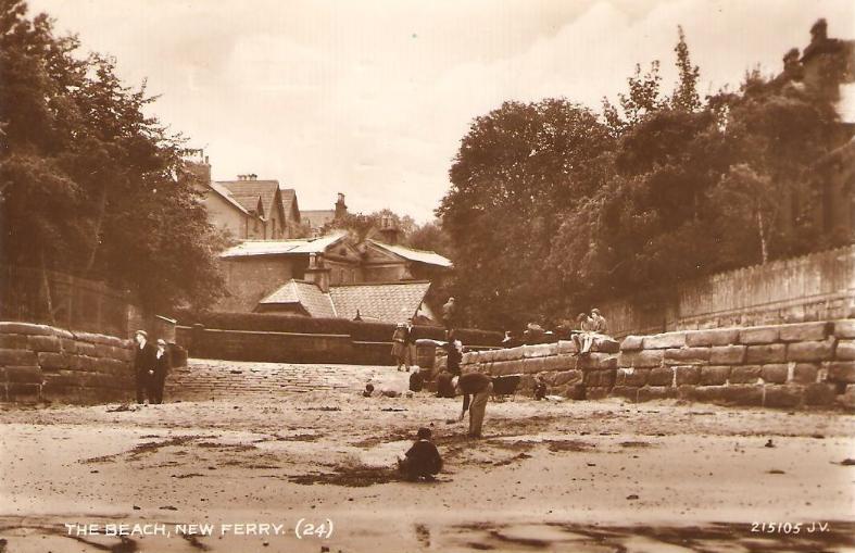 New Ferry Beach published by Valentines 