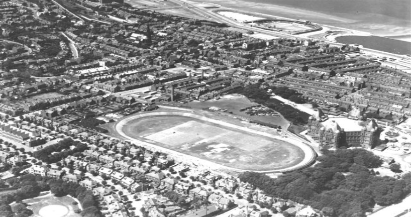 New Brighton from the air 1946