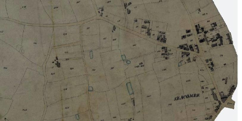 Seacombe Tithe Map 1830 - 1851